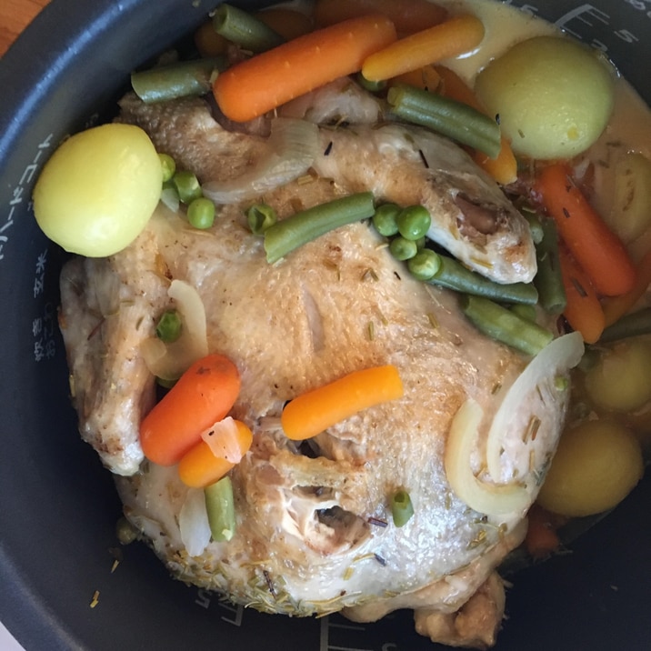 炊飯器で簡単フランス料理 鶏肉煮込み レシピ 作り方 By しんかんせんちゃん 楽天レシピ